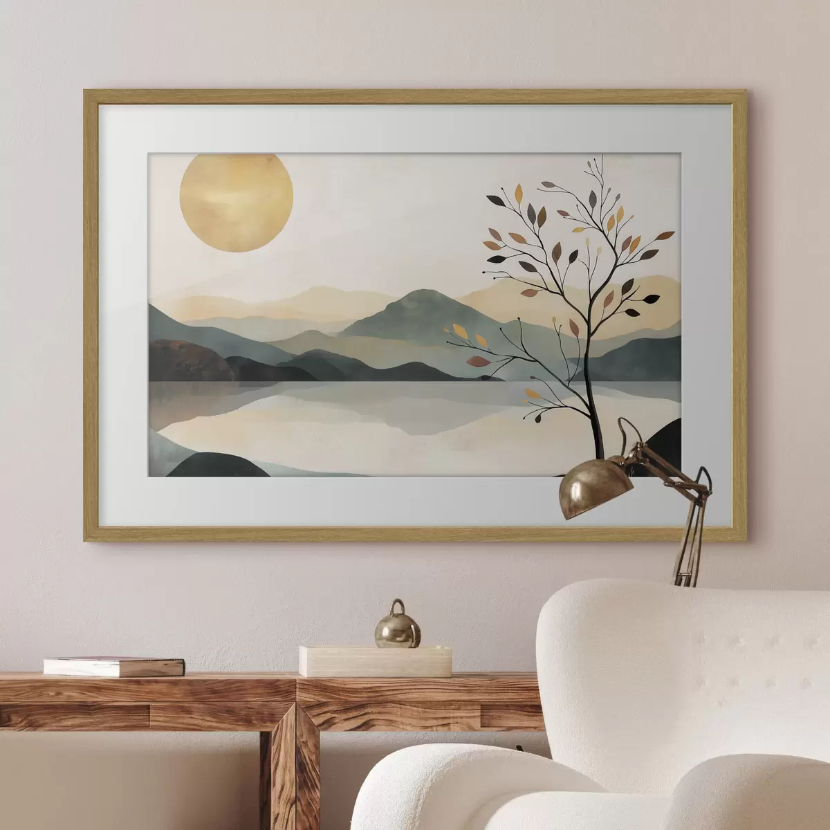 Poster Paysage d'automne f50679