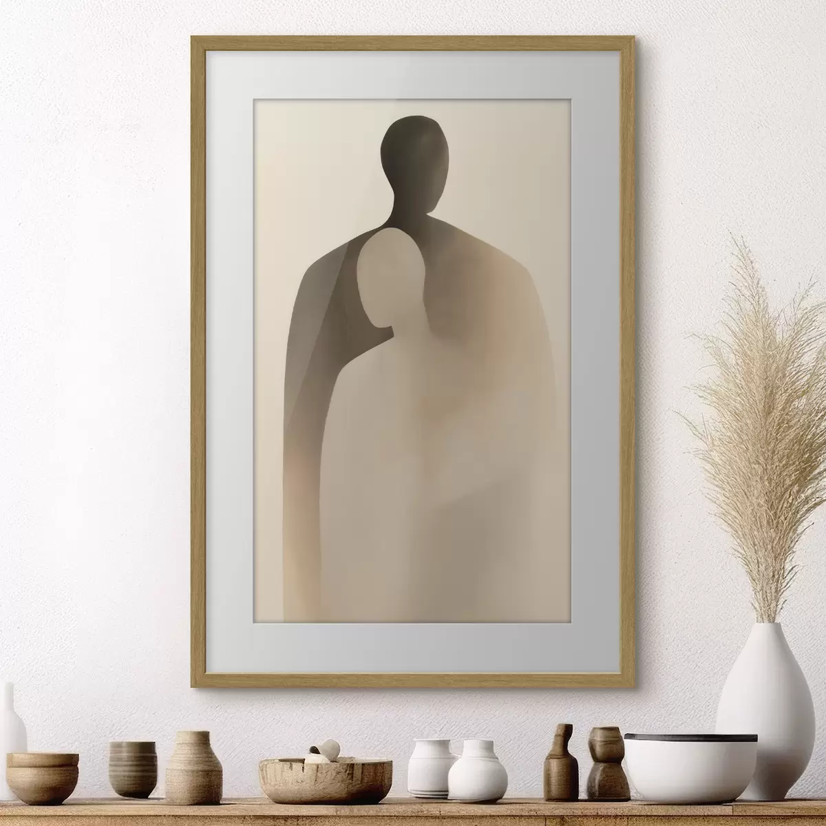 Poster Silhouette et envol f50680