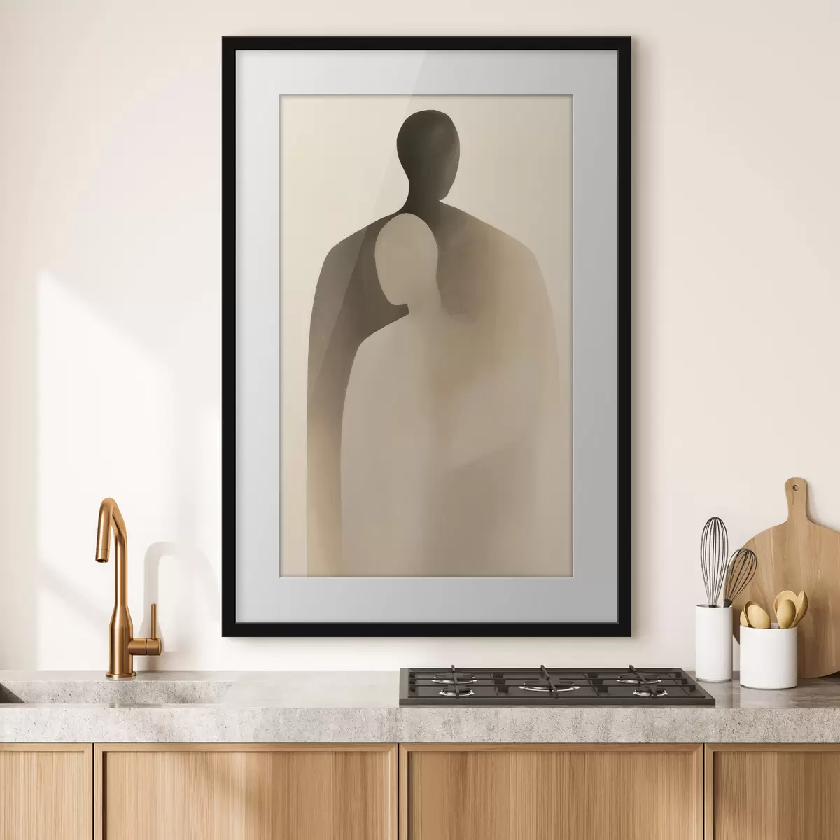 Poster Silhouette et envol f50680