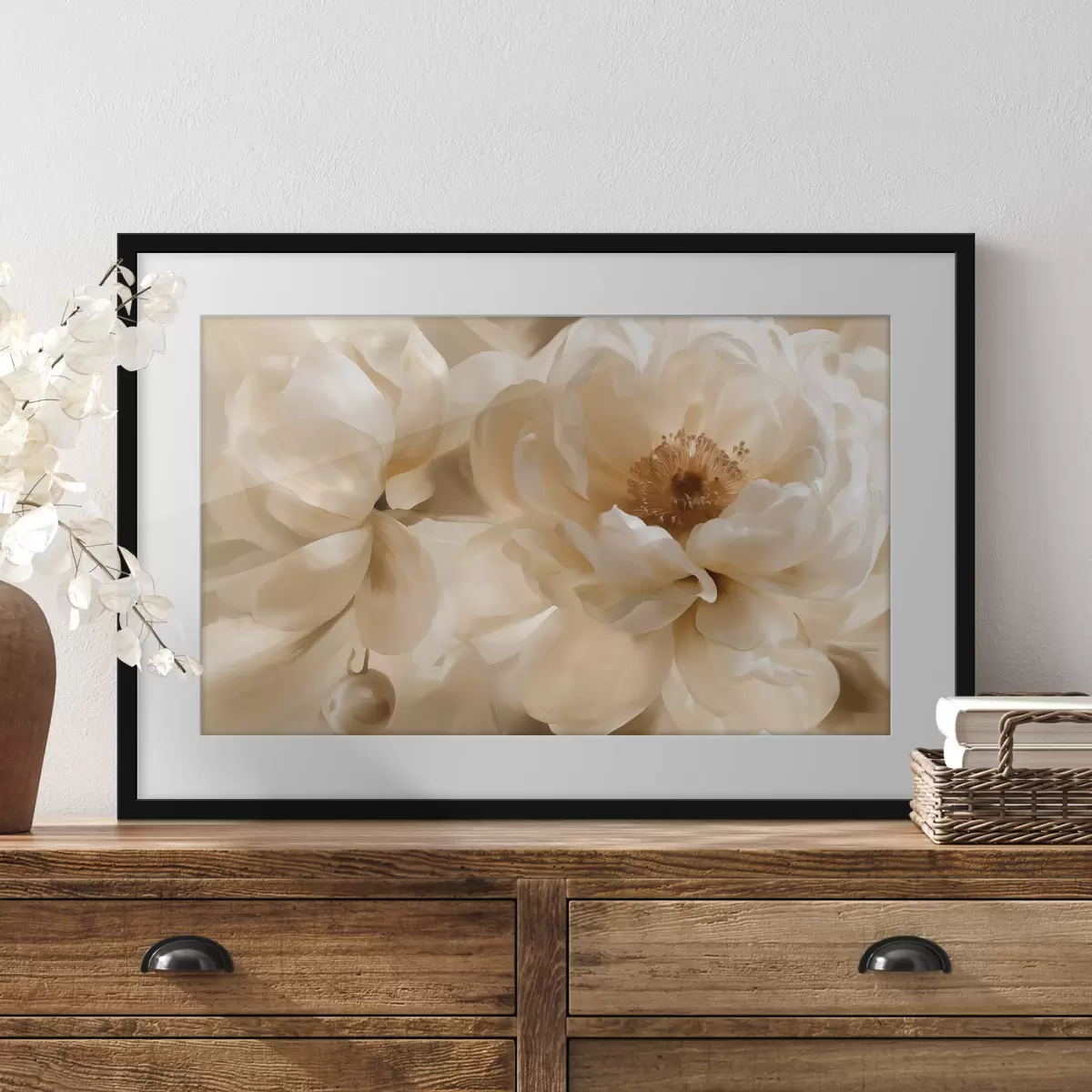 Poster Pivoines et magie f50683