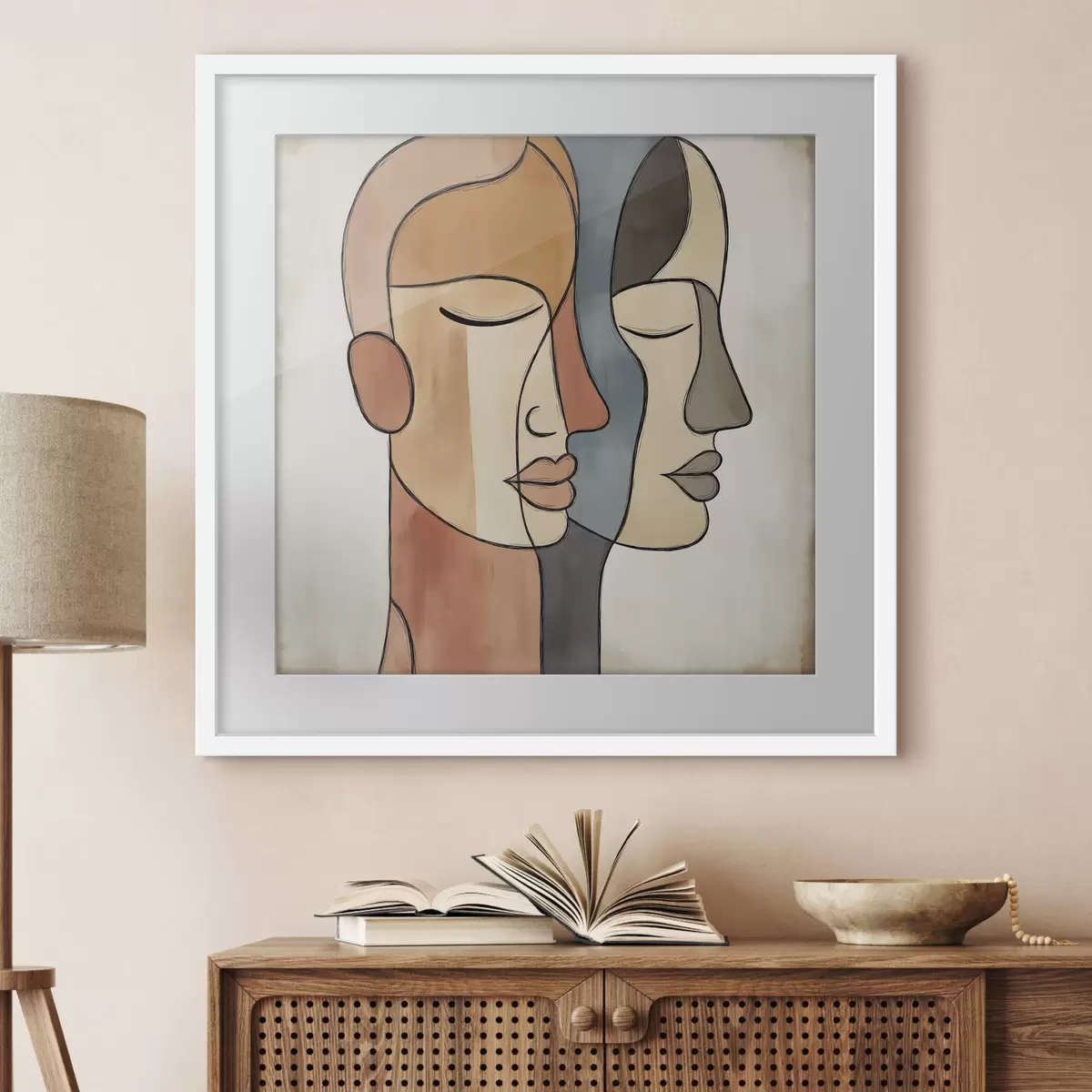 Poster Silhouette et nostalgie f50690