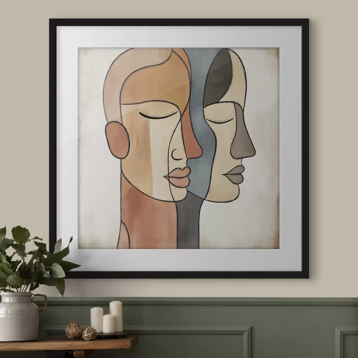 Poster Silhouette et nostalgie f50690