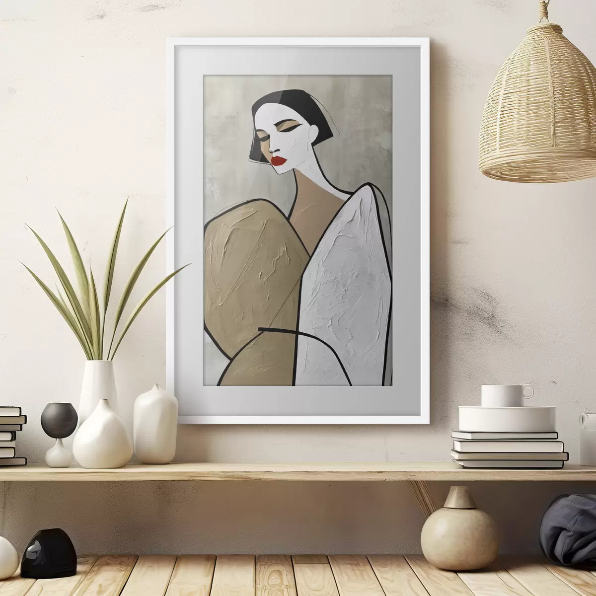Poster Portrait d'une femme moderne f50714