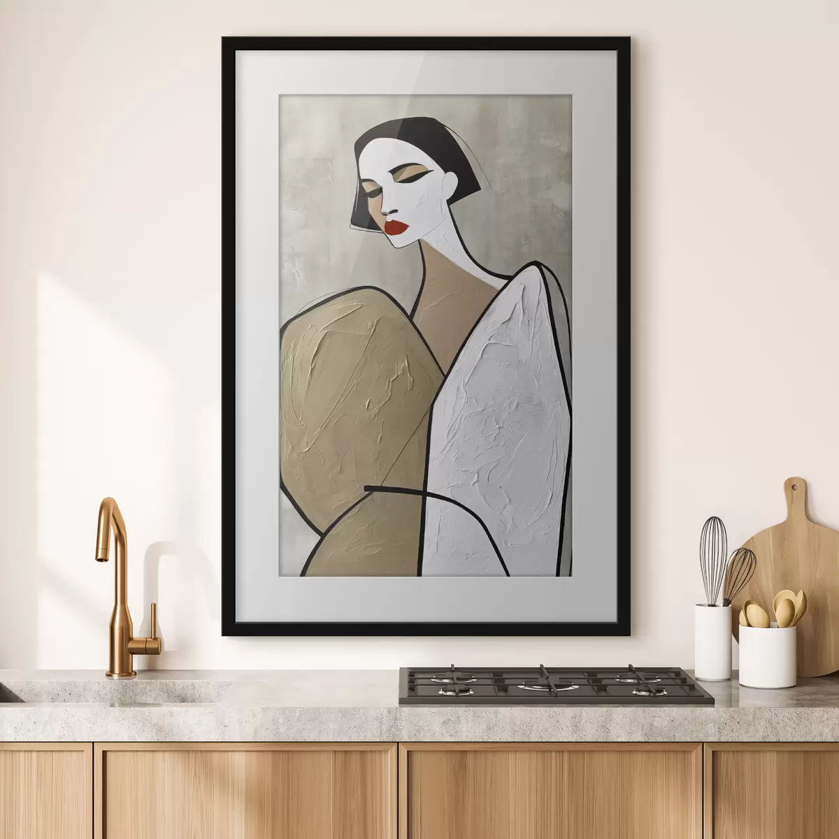 Poster Portrait d'une femme moderne f50714