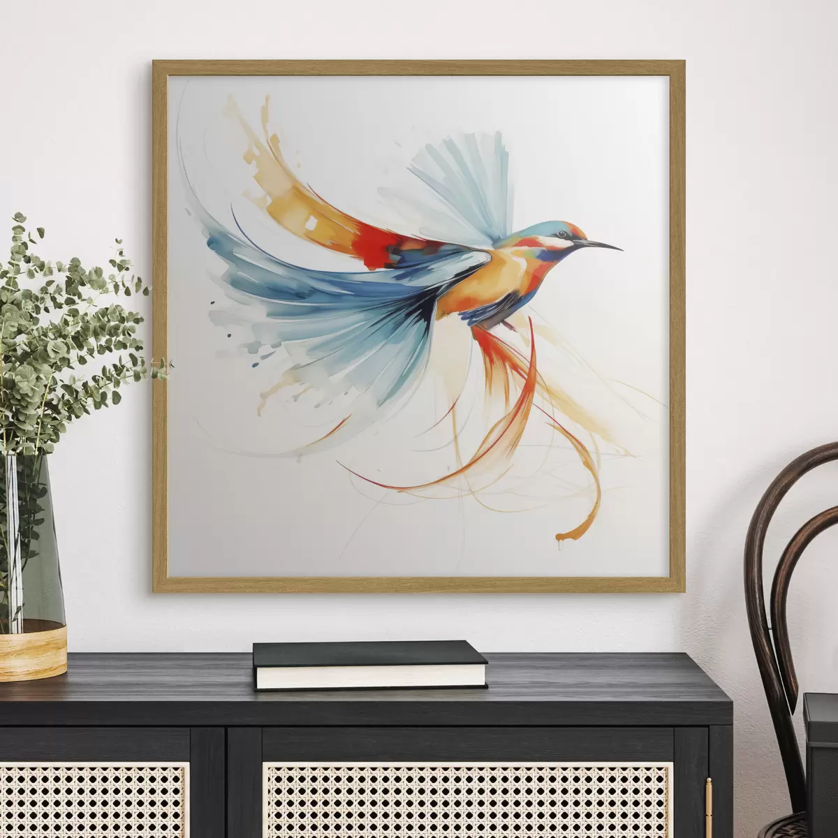 Poster Oiseaux et mélodie f50783