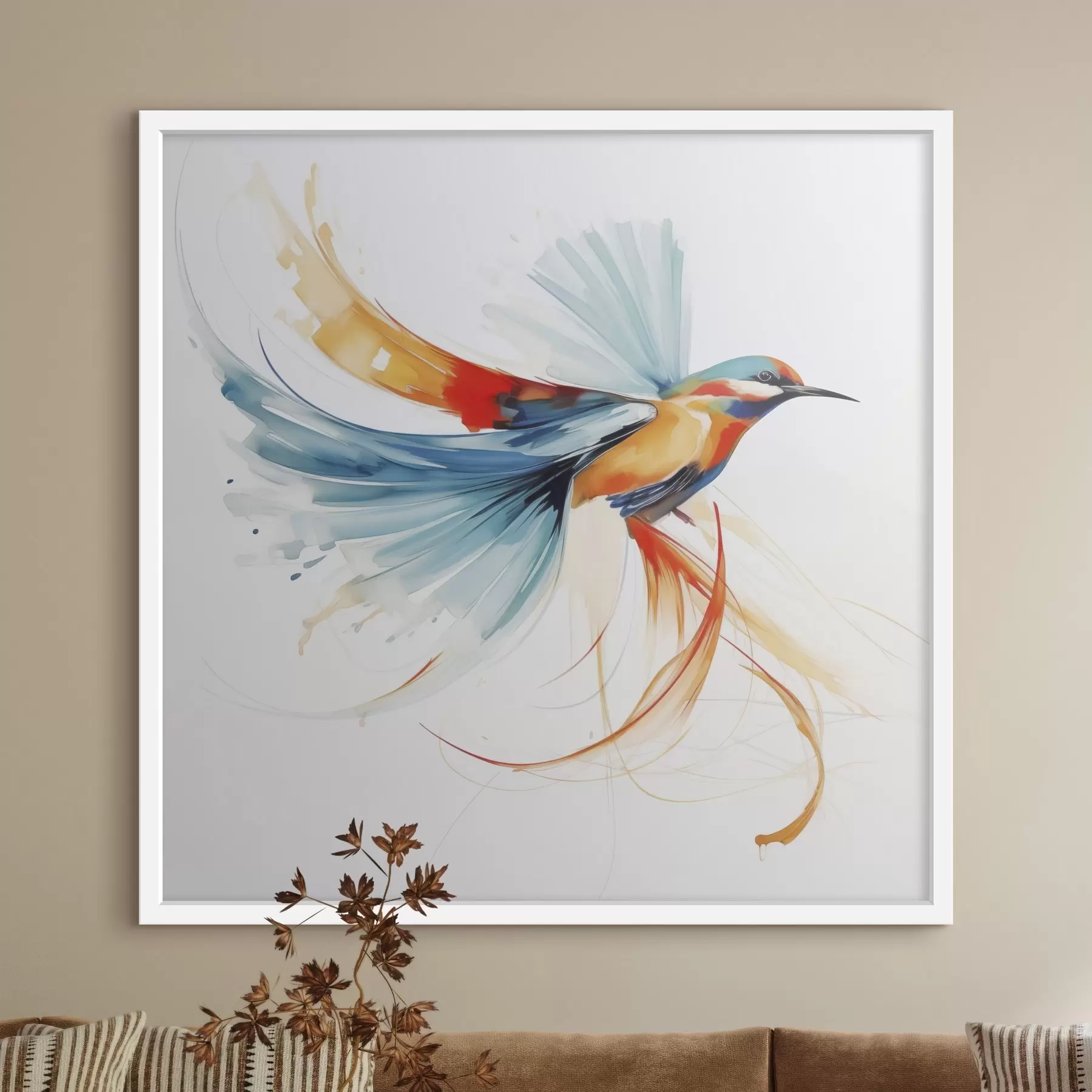 Papier peint Oiseaux et mélodie f50783