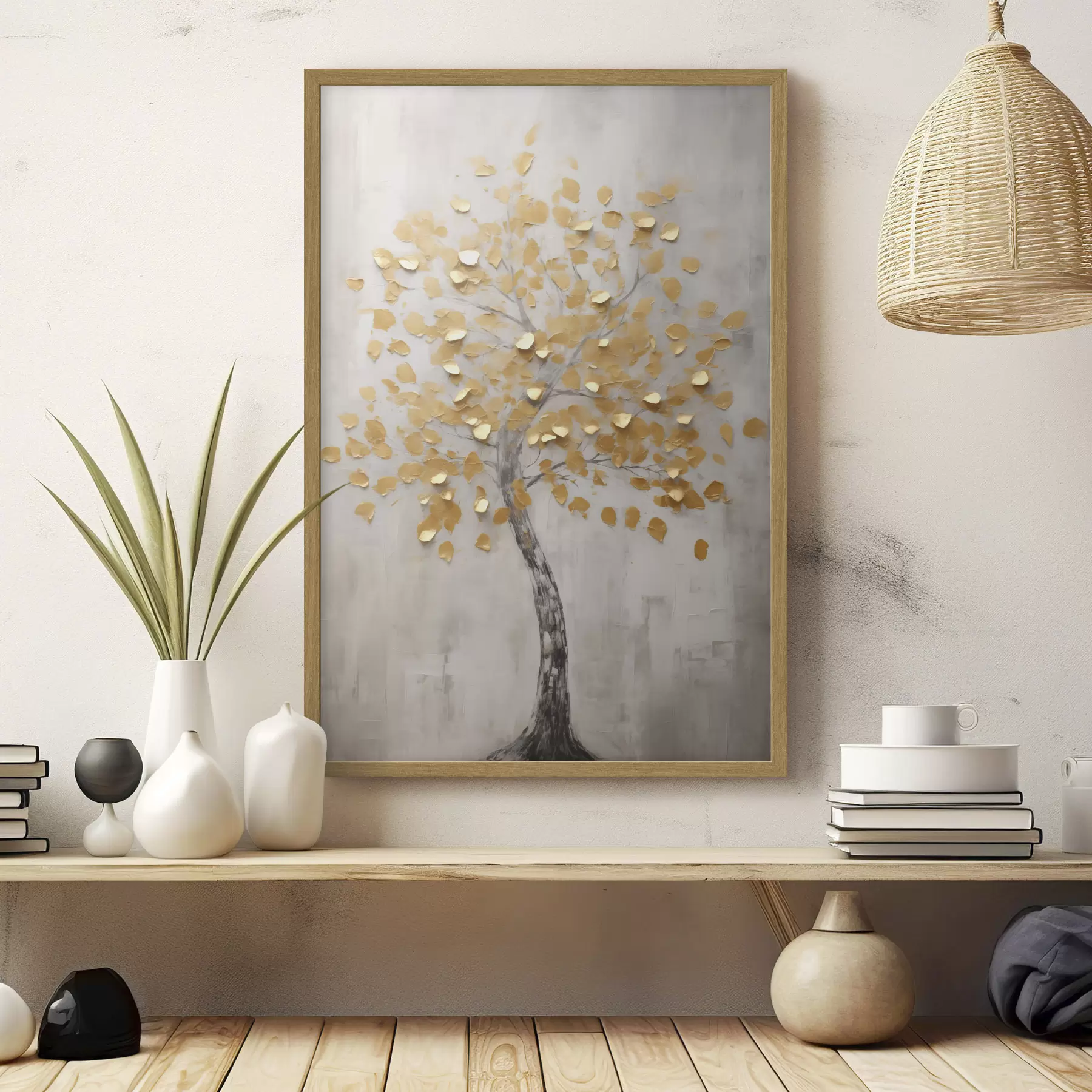 Papier peint Arbre et dévotion f50800