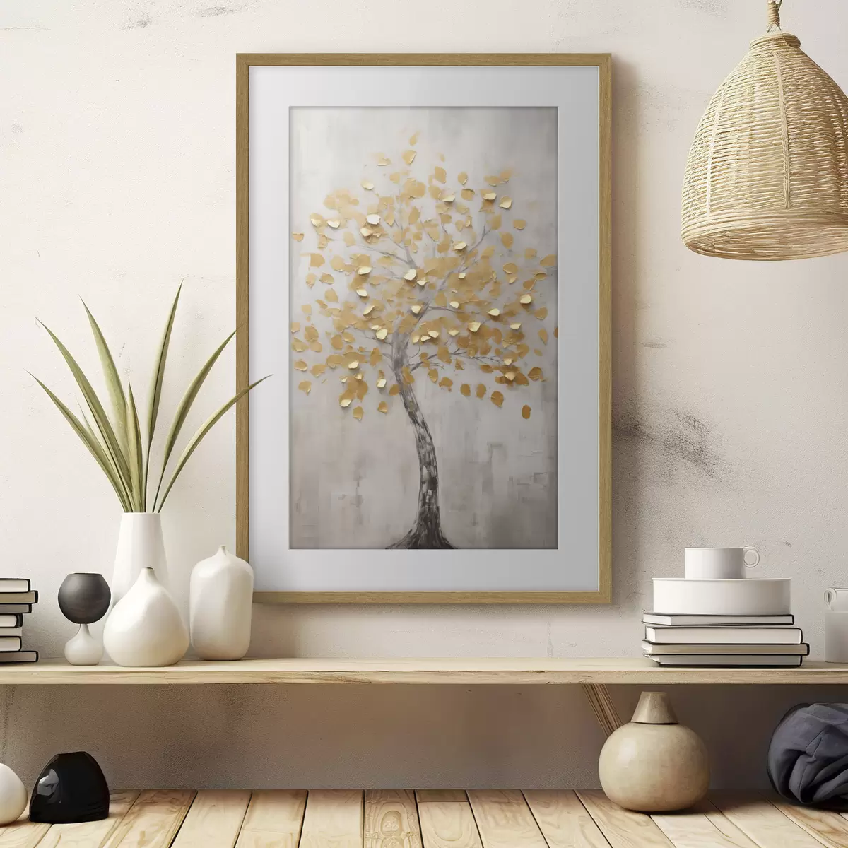 Poster Arbre et dévotion f50800