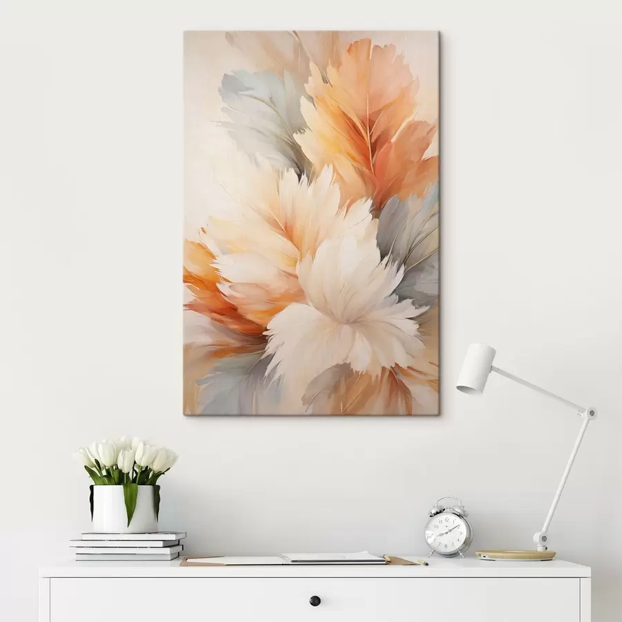 Tableau Plumes colorées s50809