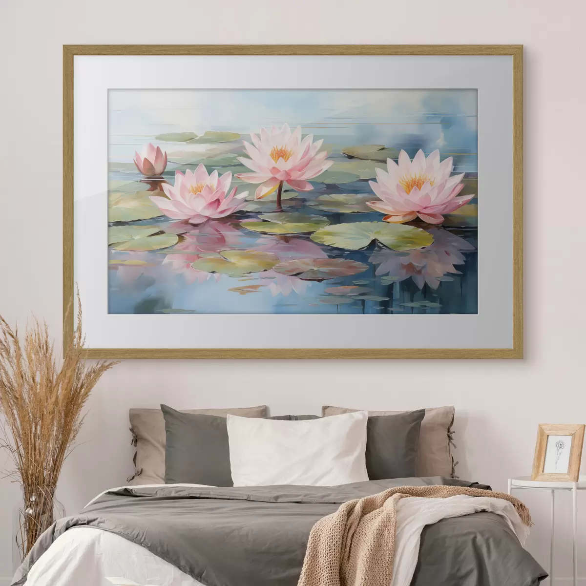 Poster Fleurs de lotus f50804