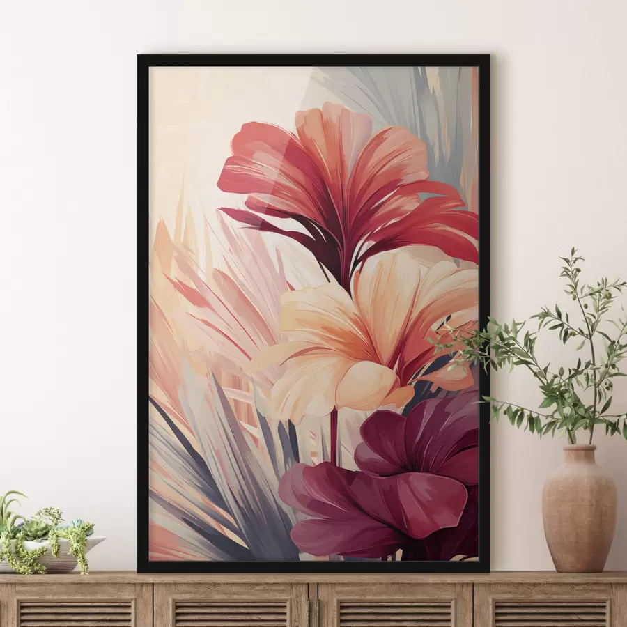 Papier peint Feuilles lumineuses f50819