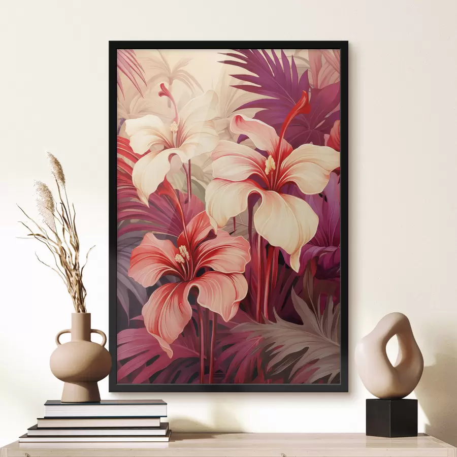 Papier peint Feuilles lumineuses f50820