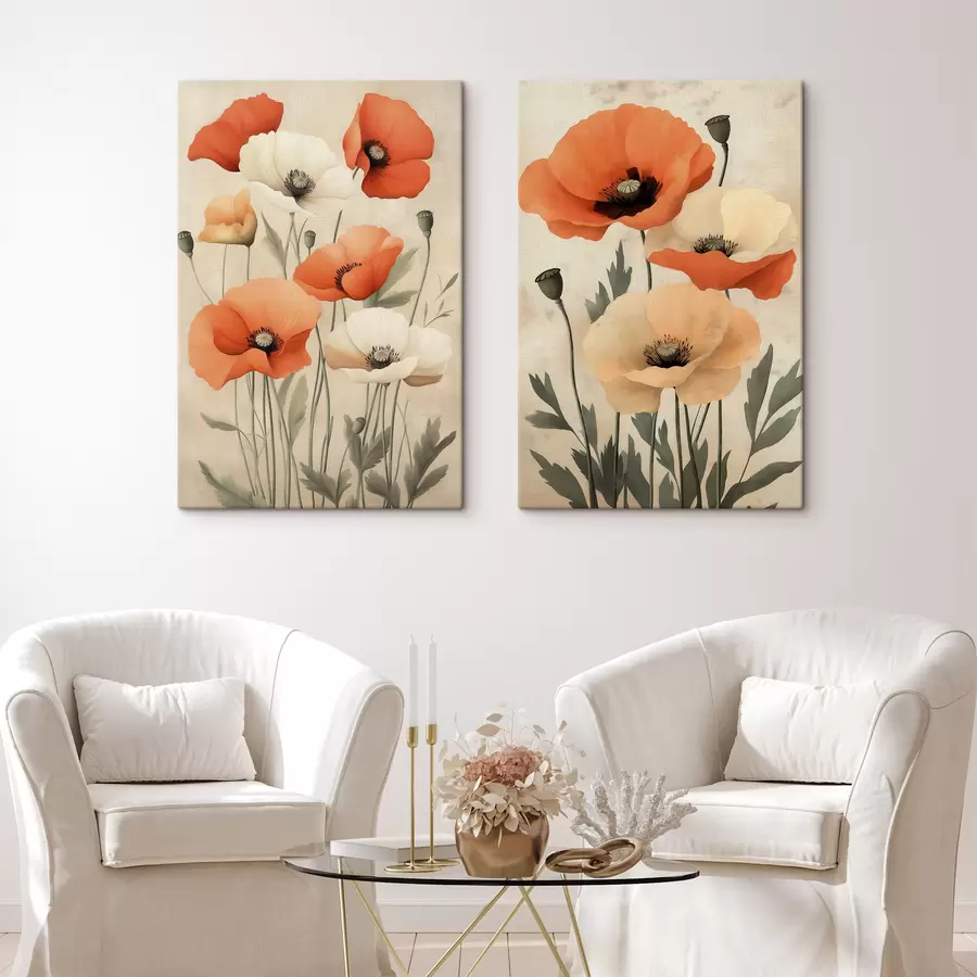 Tableau Coquelicots m31016