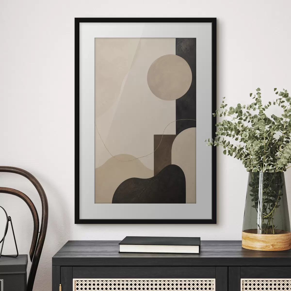 Poster Géométrie des couleurs et des formes f50499