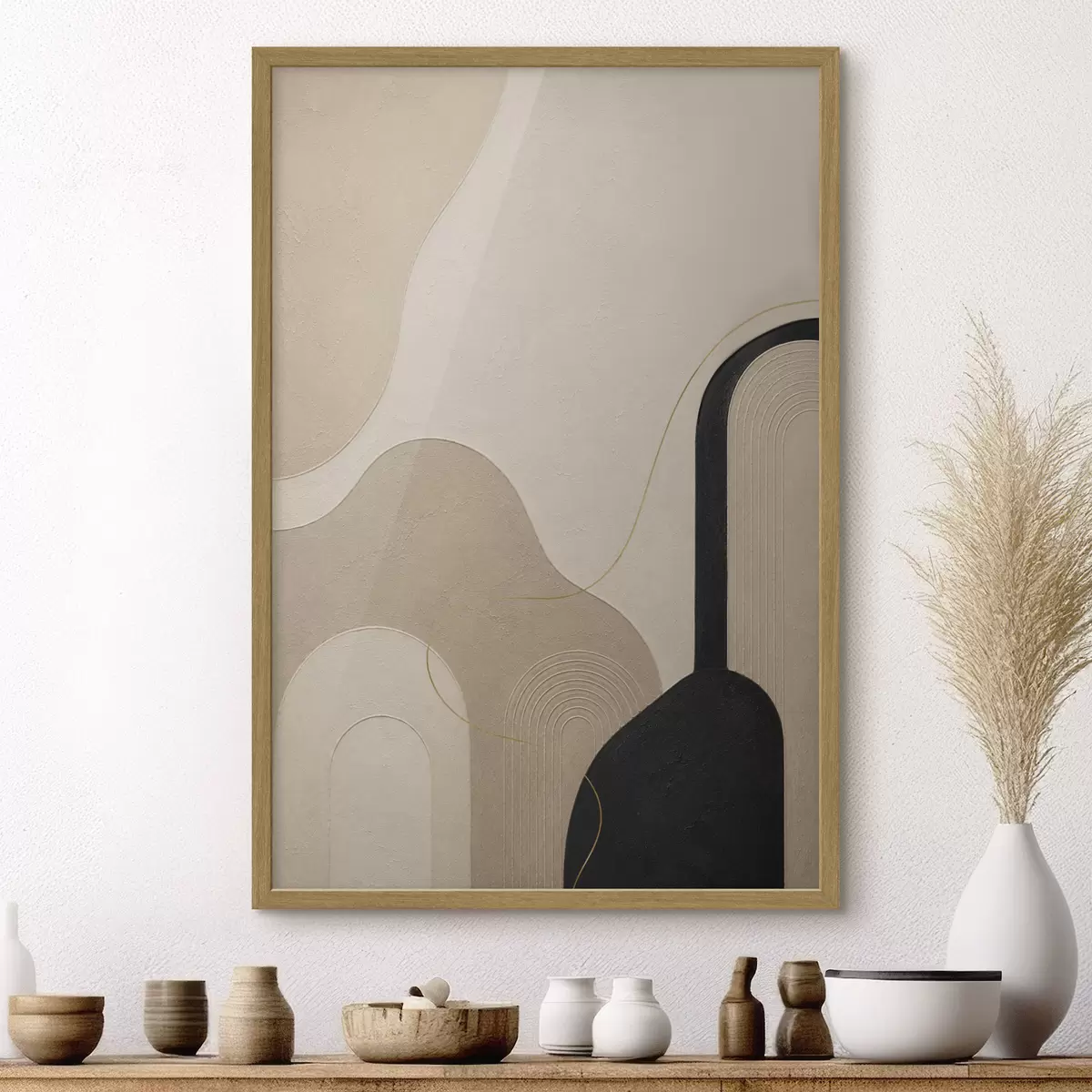 Poster Géométrie délicate f50500