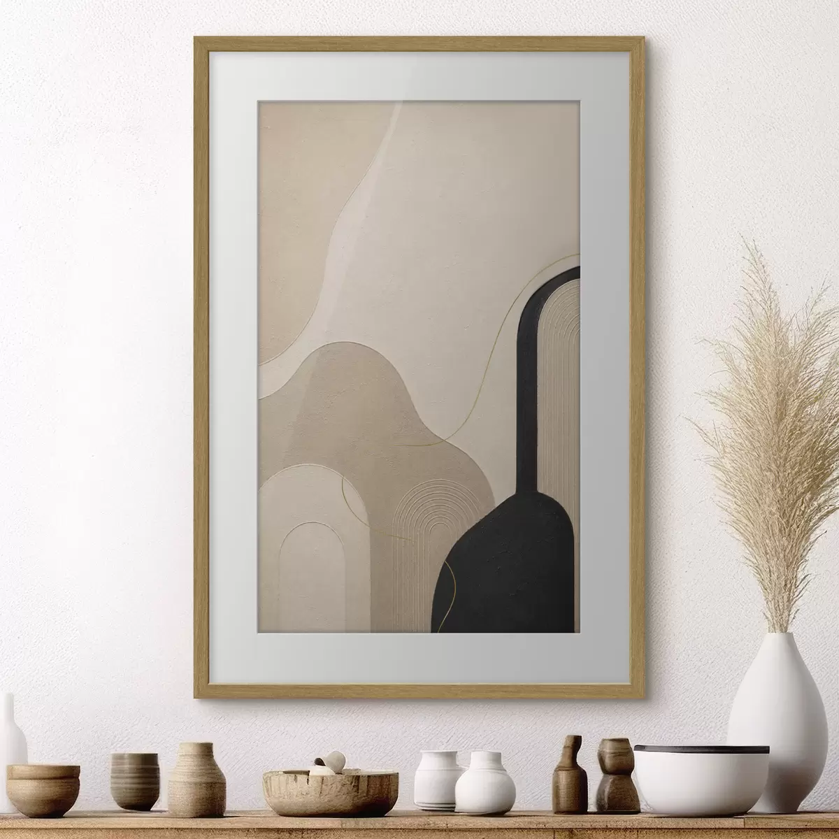 Poster Géométrie délicate f50500