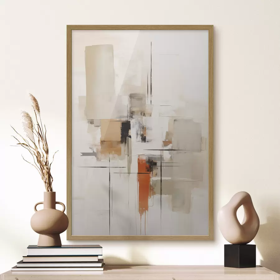 Papier peint Abstraction, imitation de la peinture f50847