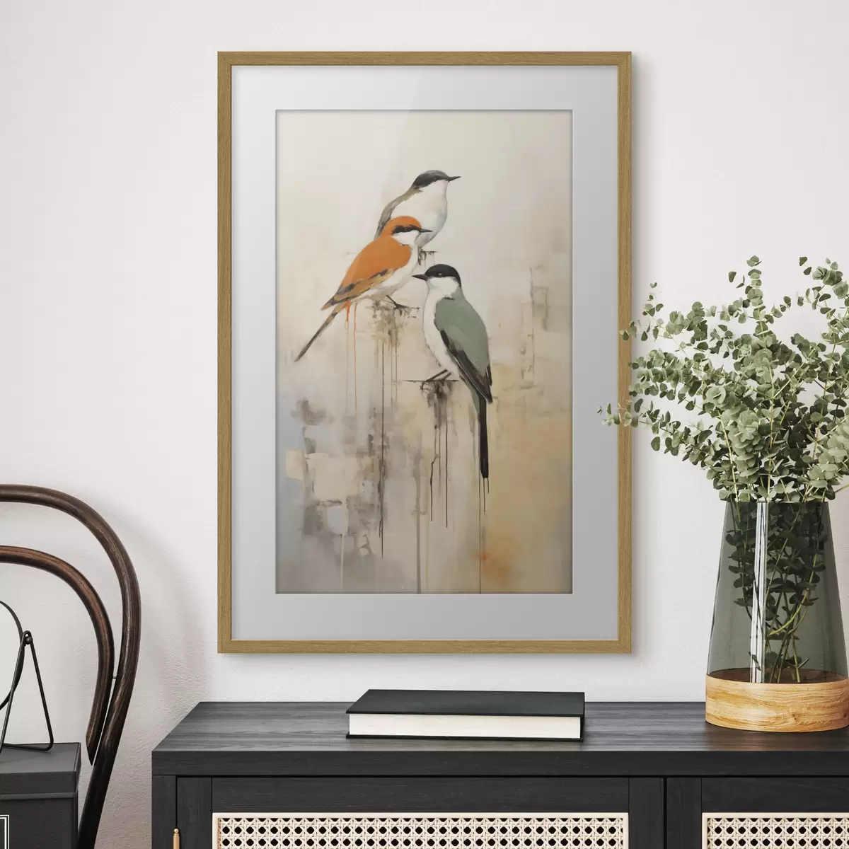 Poster Oiseaux et souffle f50848