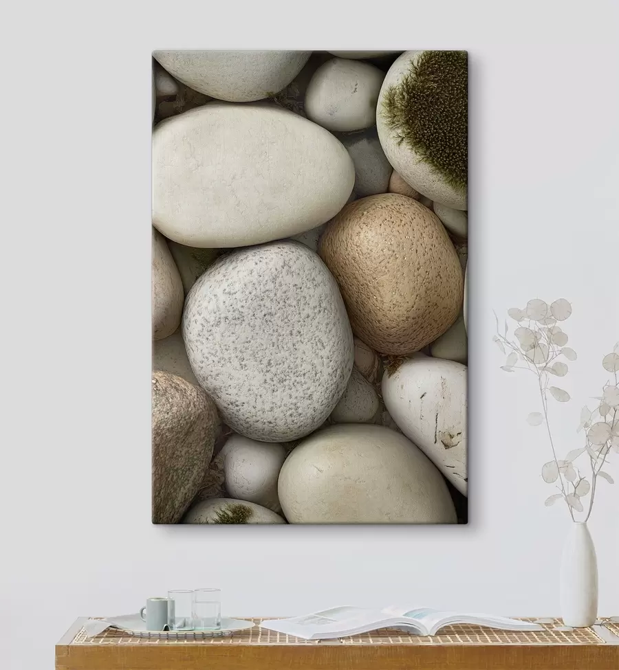 Tableau Galets de mer et harmonie du spa s50759