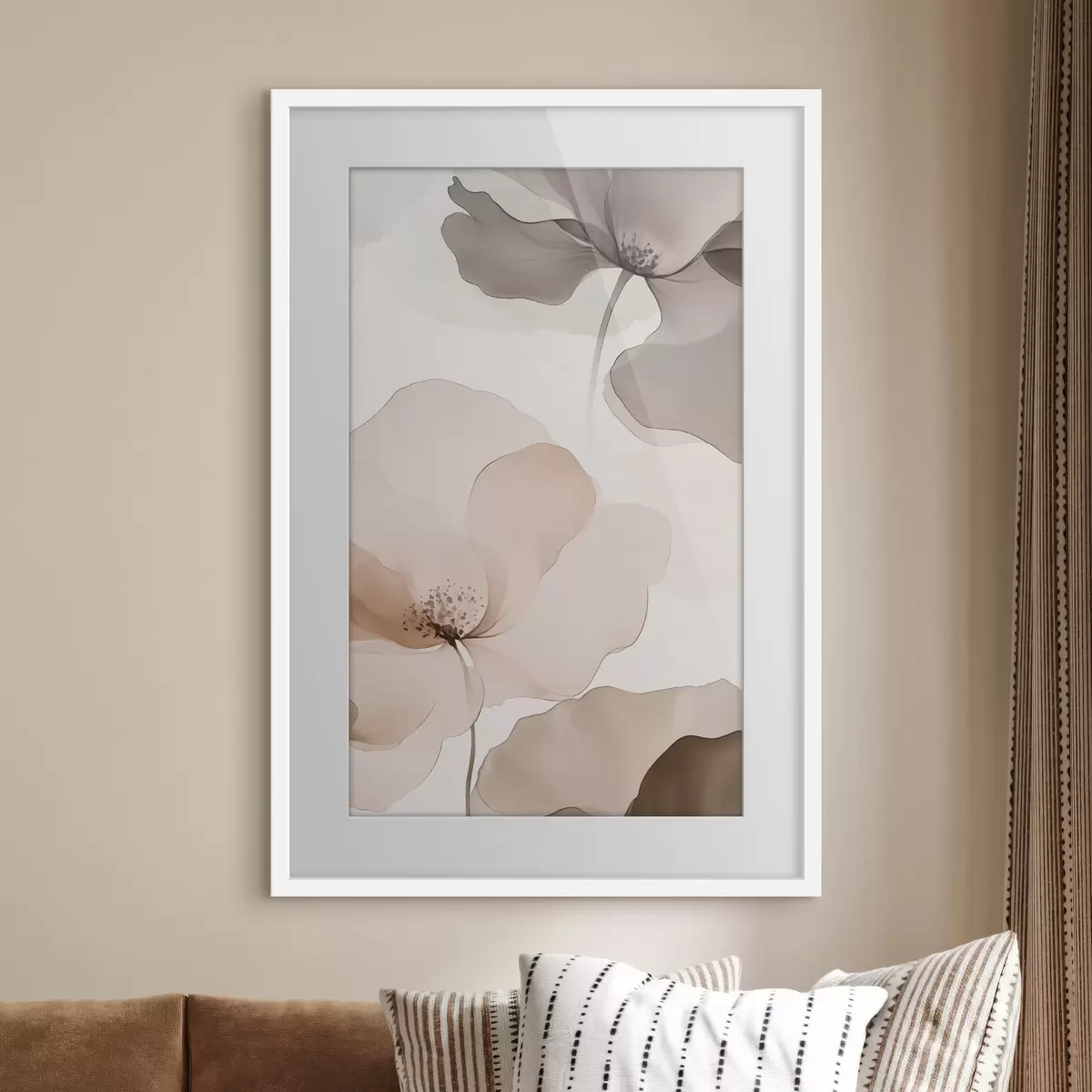 Poster Pétales en poudre pour aquarelle f50749