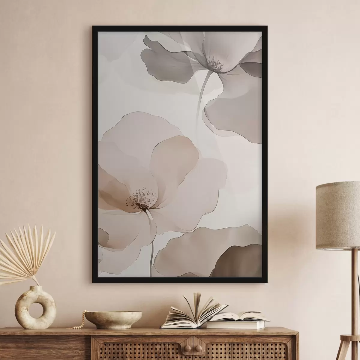 Poster Pétales en poudre pour aquarelle f50749