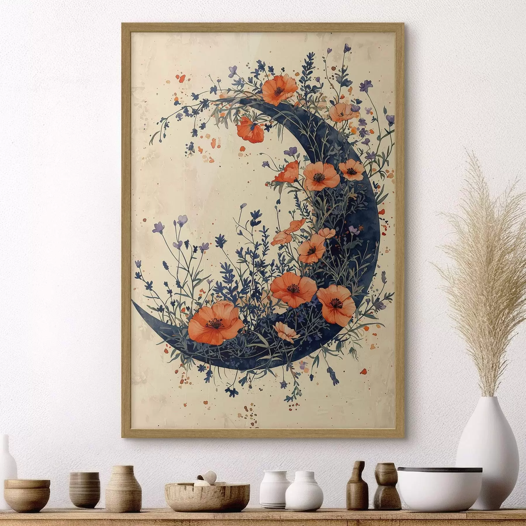 Papier peint Jardin lunaire f50753