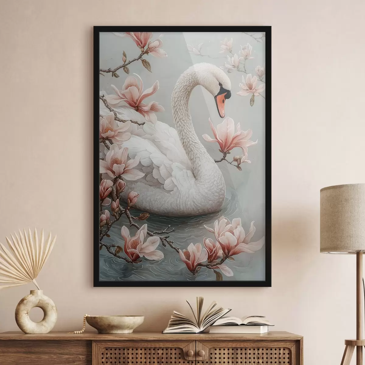 Poster La grâce de Blanche-Neige au bord de l'eau f50754