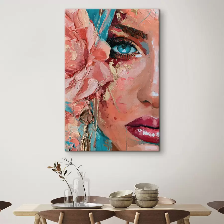 Tableau Œil bleu s50895