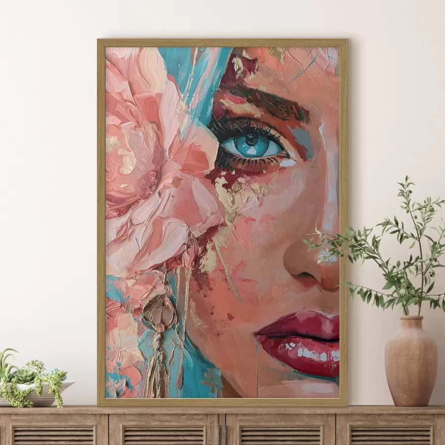 Papier peint Œil bleu f50895
