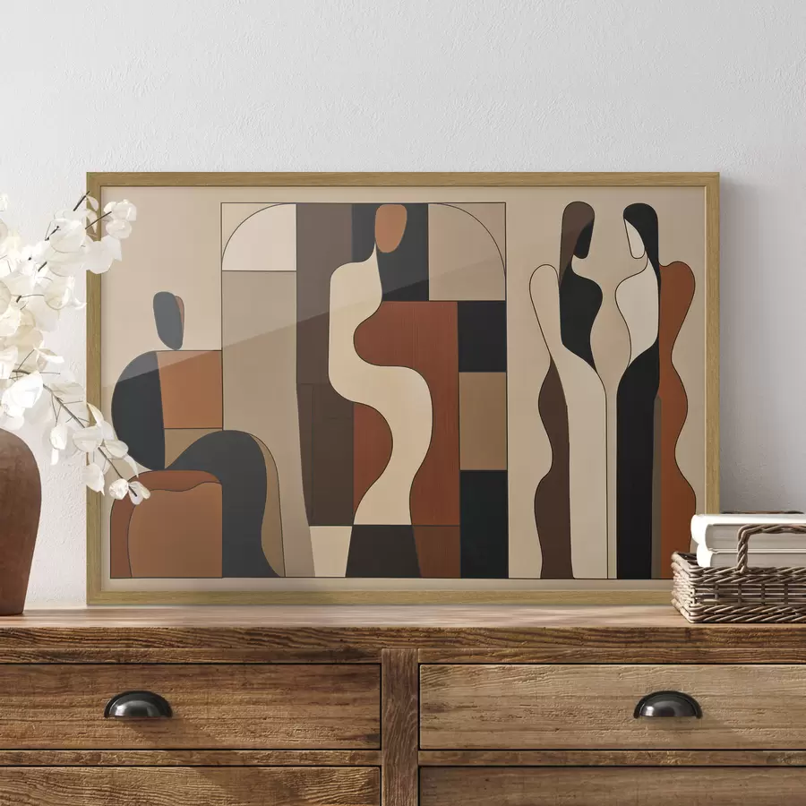 Papier peint Figures abstraites f50906
