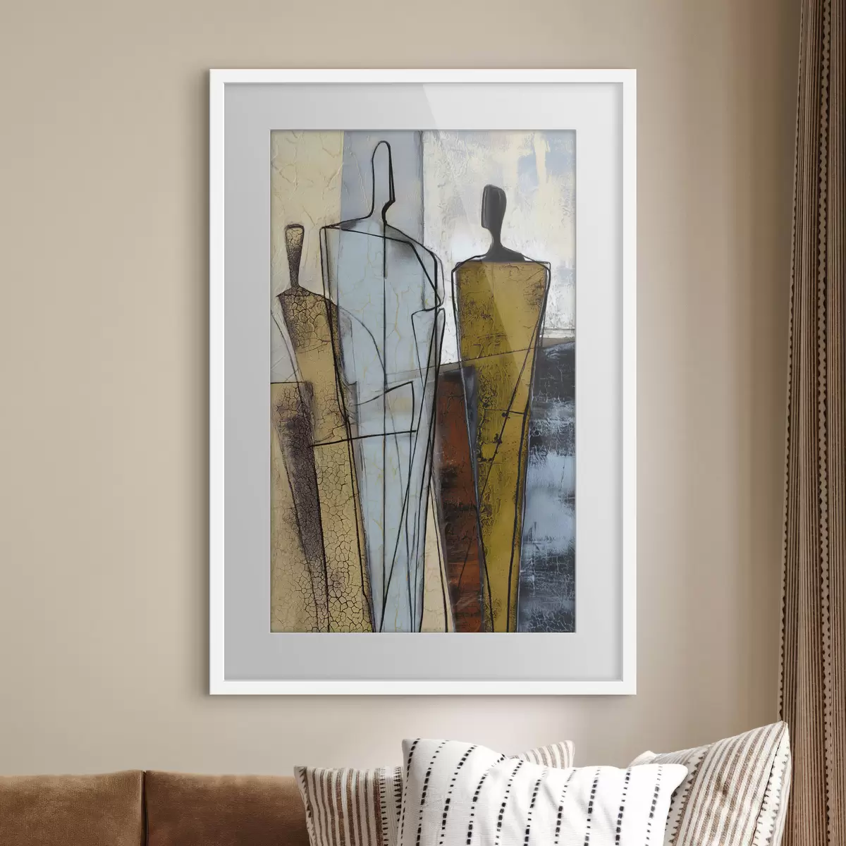 Poster Silhouette et souffle f50719