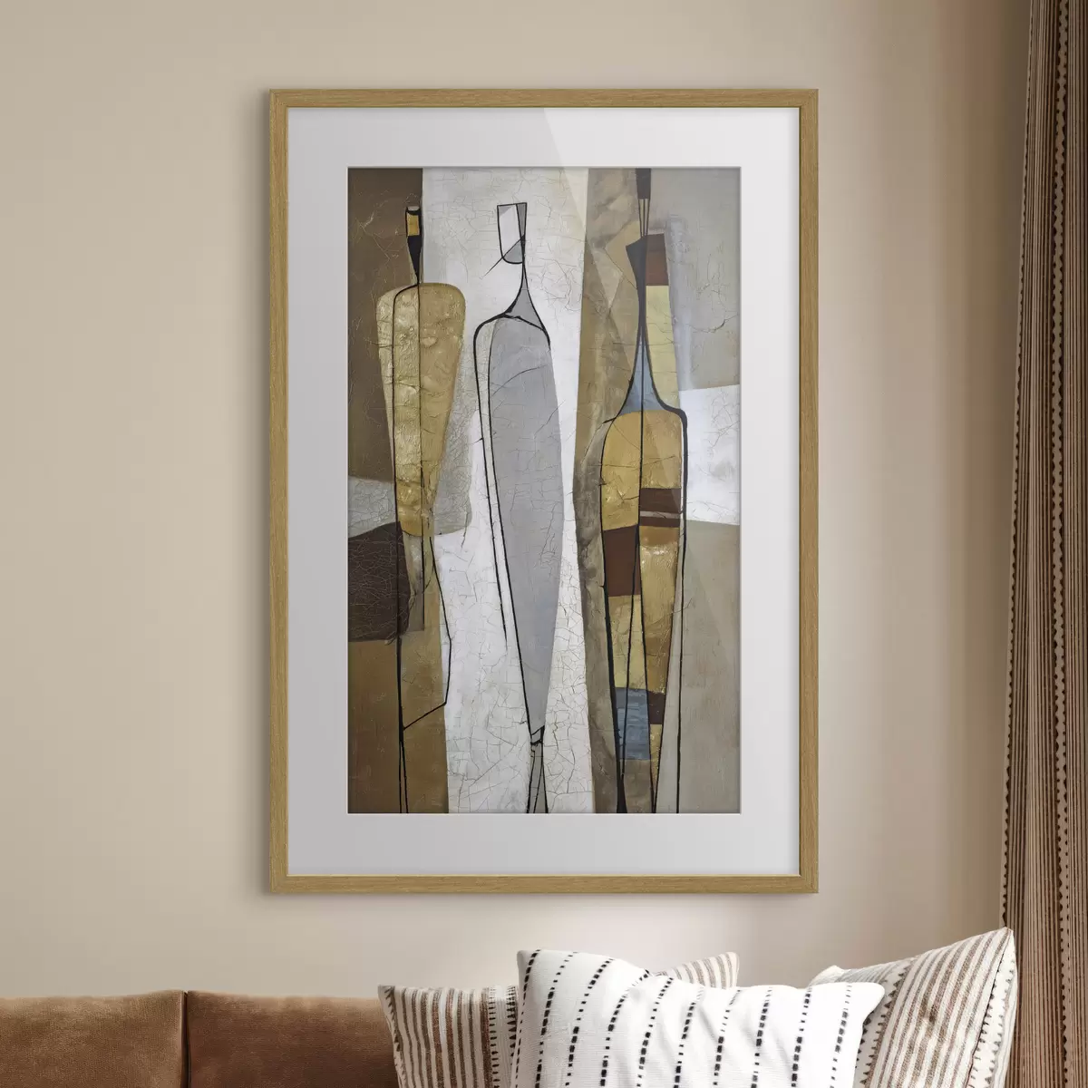 Poster Silhouette et murmure f50720
