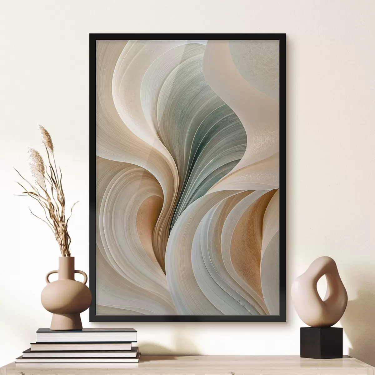 Poster Vagues abstraites f50855