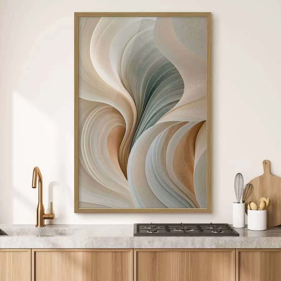 Papier peint Vagues abstraites f50855
