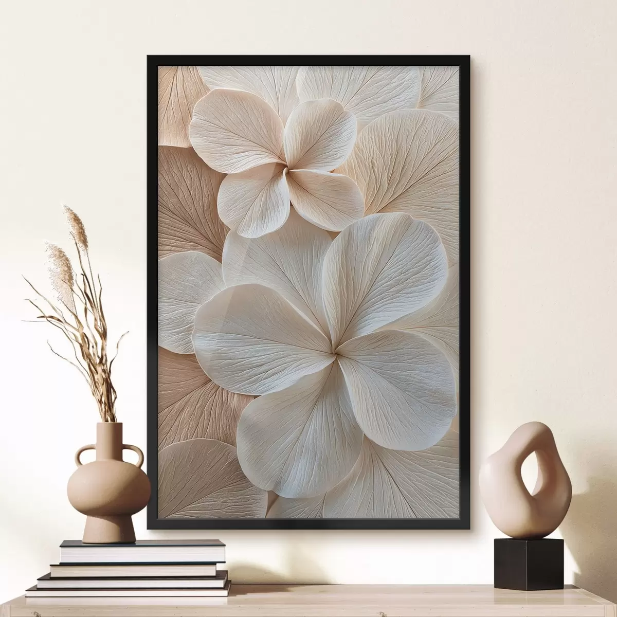 Poster Pétales de fleurs abstraits f50857