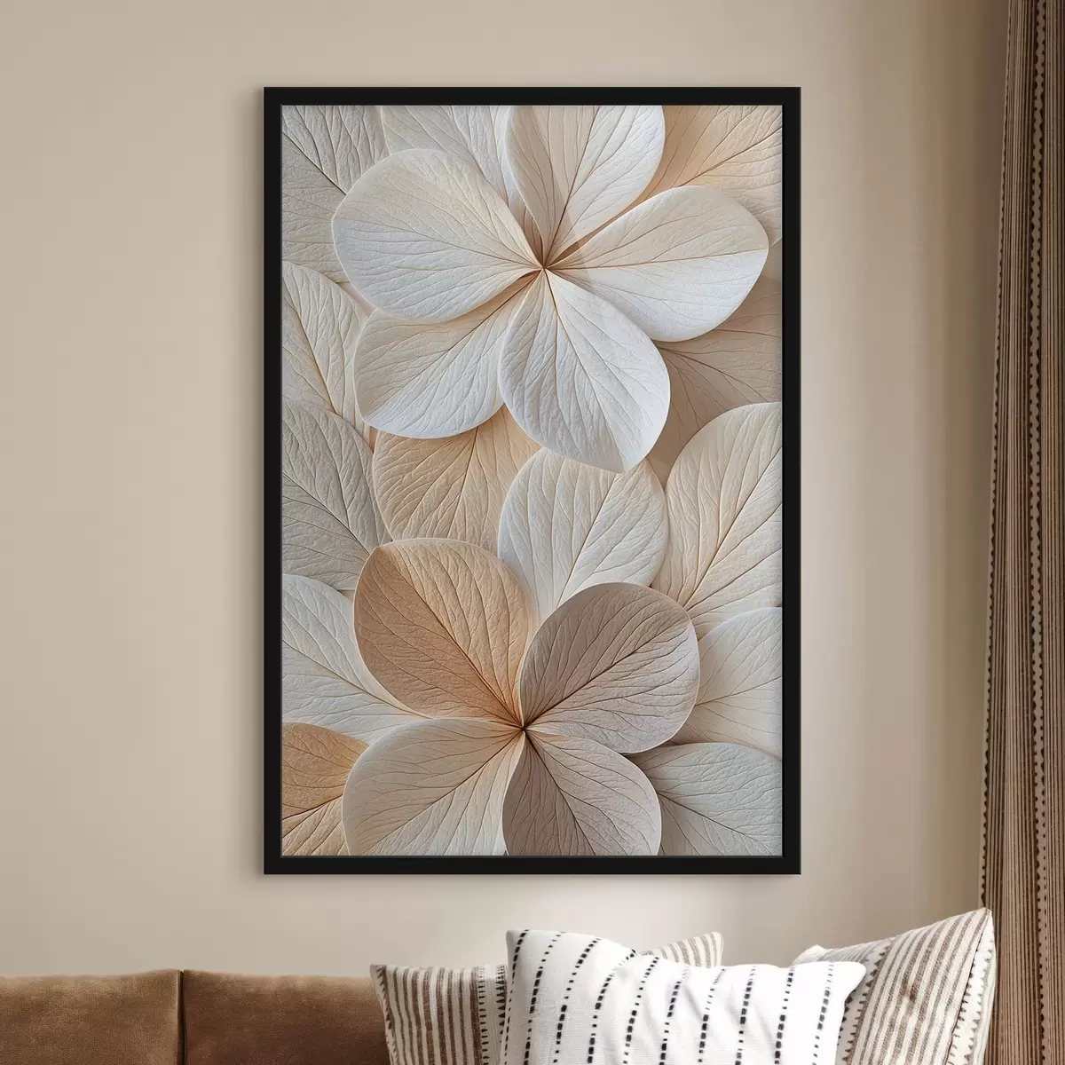 Poster Pétales de fleurs abstraits f50858