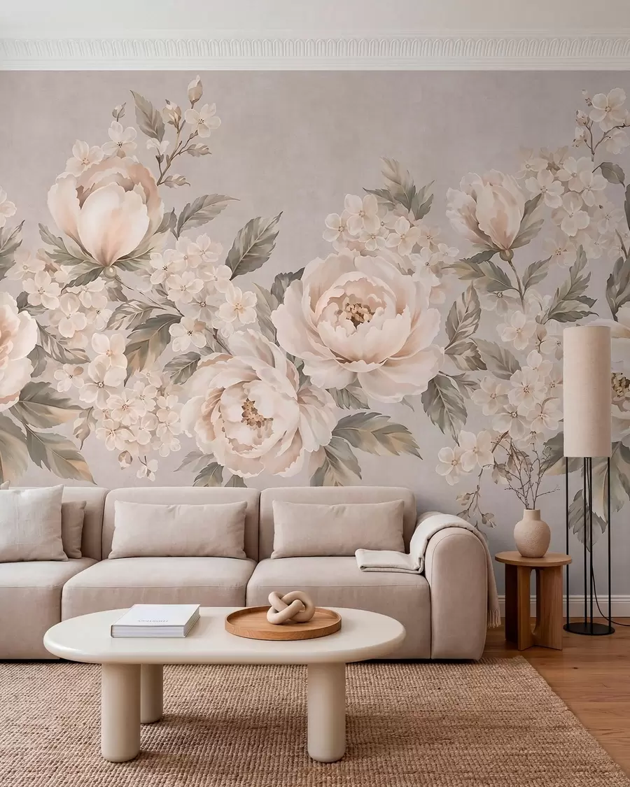 Papier peint Bouquet vintage w05926