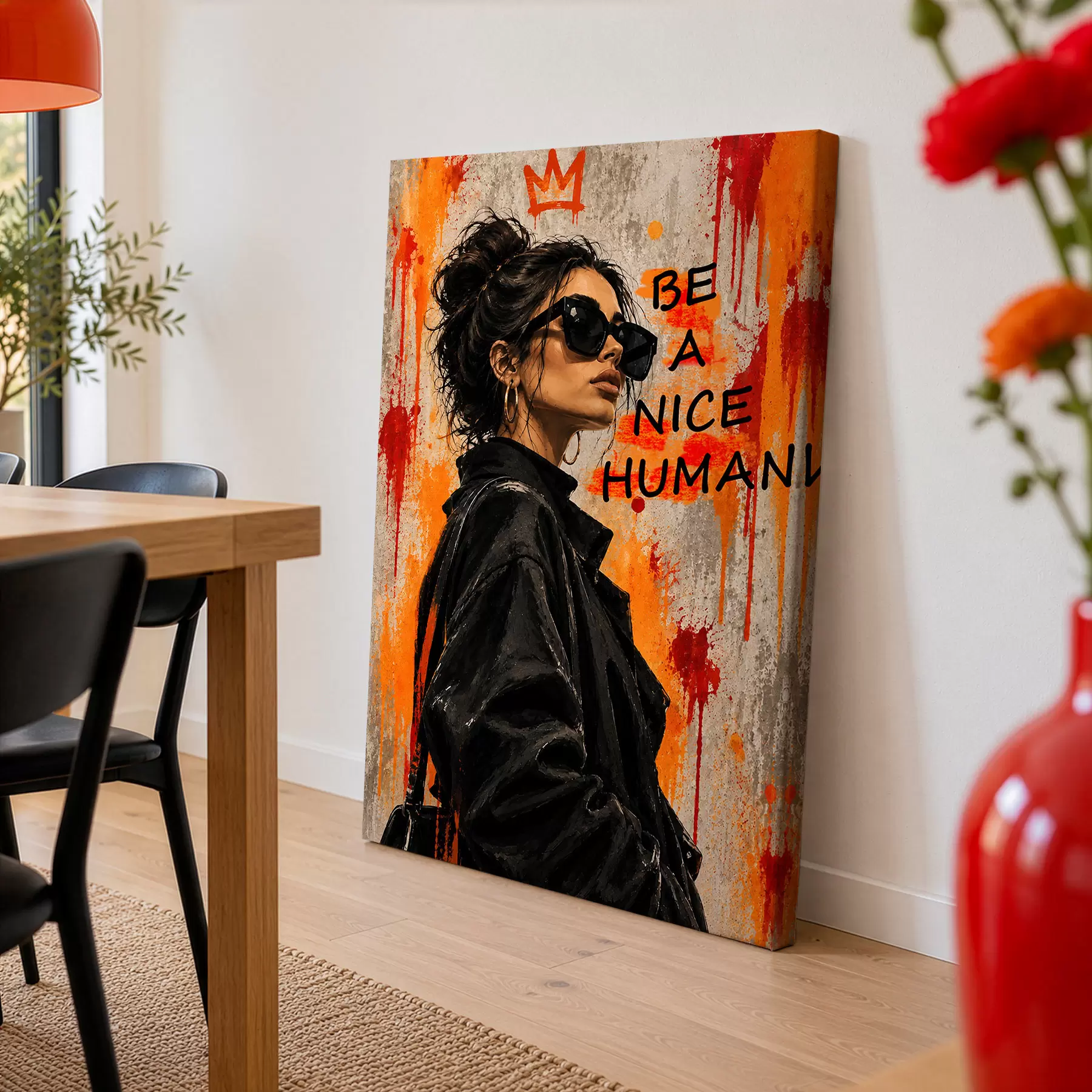 Tableau Sois une bonne personne s50647