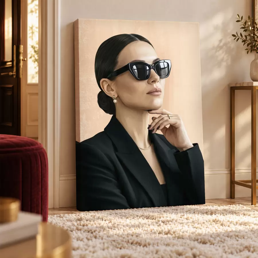 Tableau Une femme au style raffiné s50604