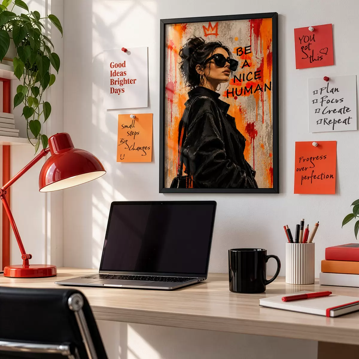 Poster Sois une bonne personne f50647