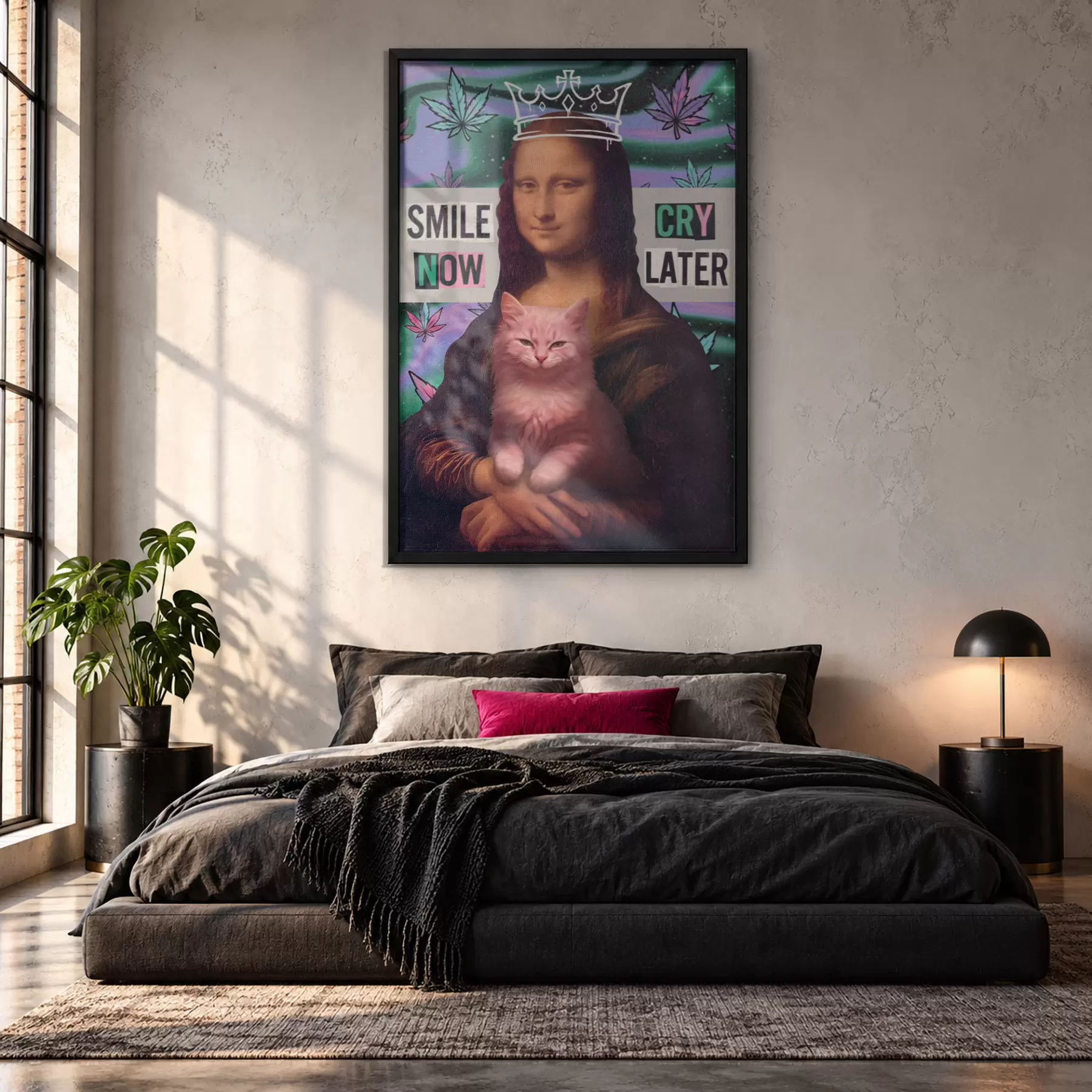 Papier peint Mona, la rebelle f50650