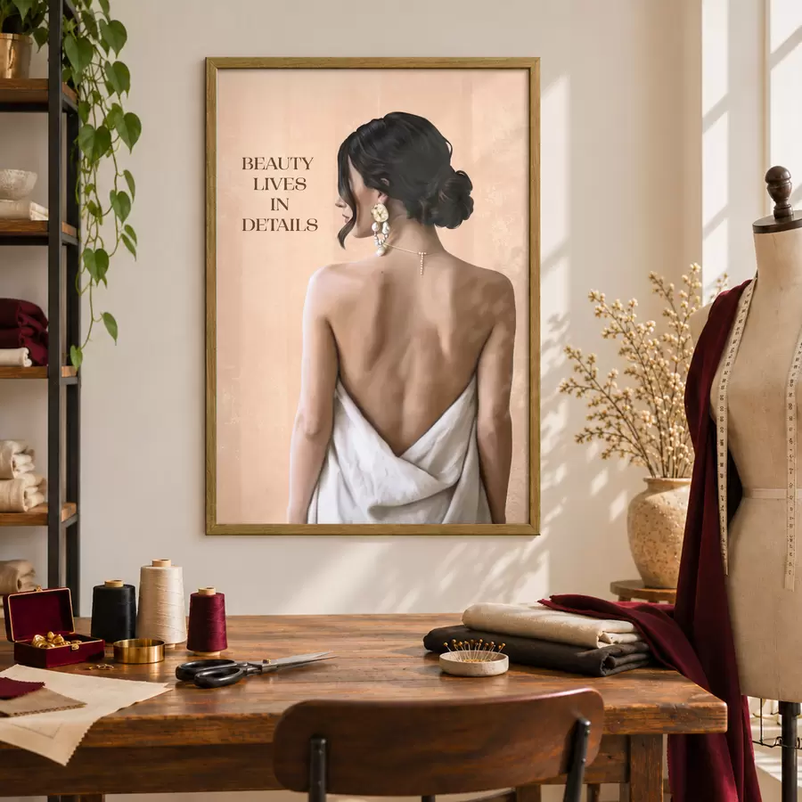 Papier peint La beauté réside dans les détails f50605