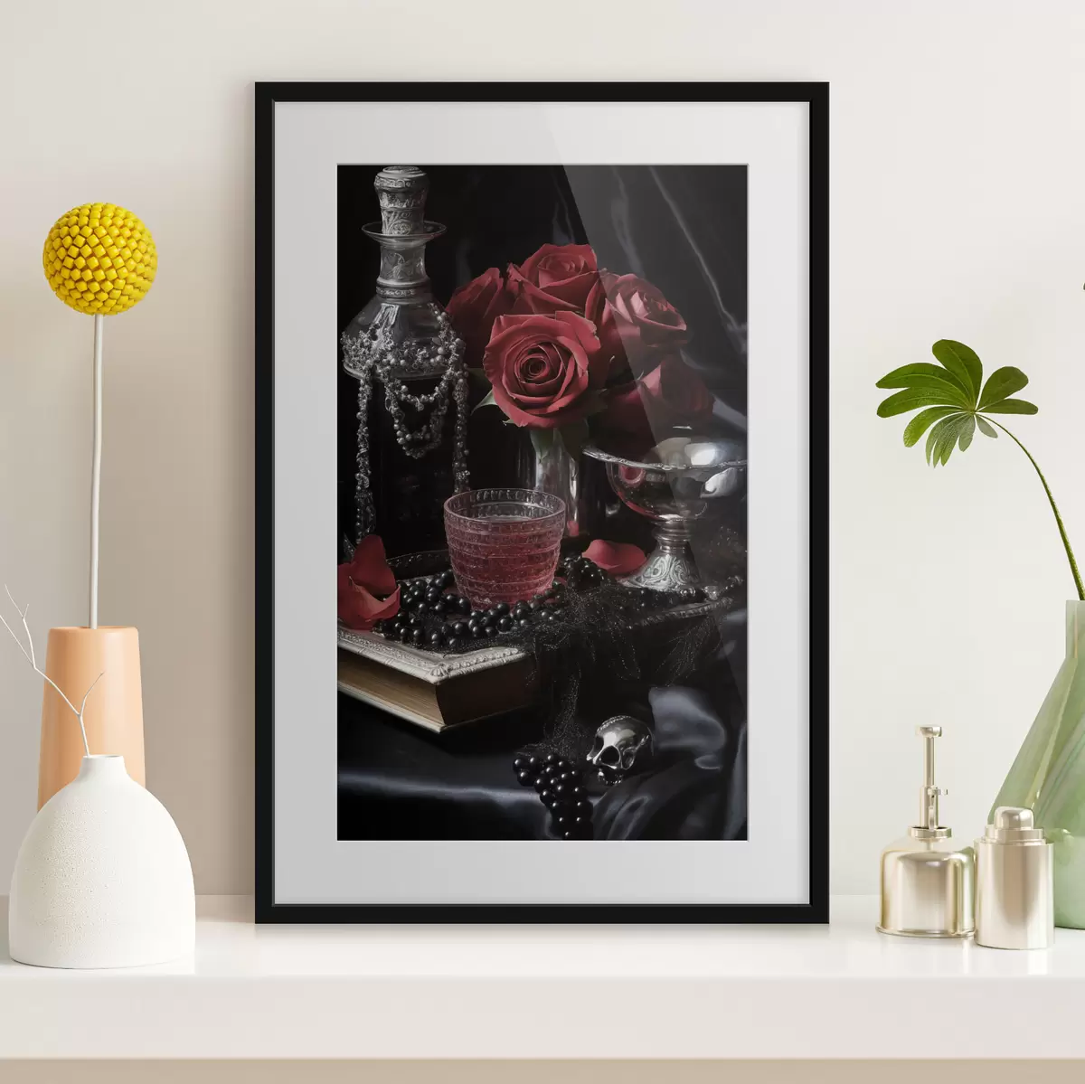 Poster Roses du passé f50915