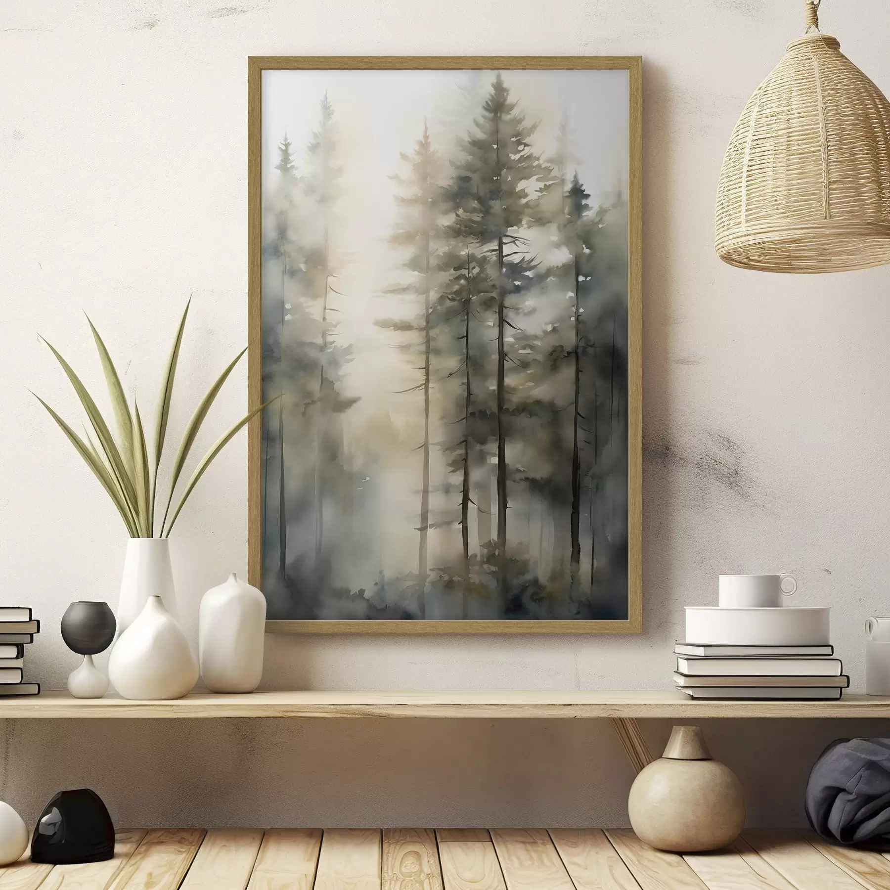 Papier peint Forêt et caresse f50947
