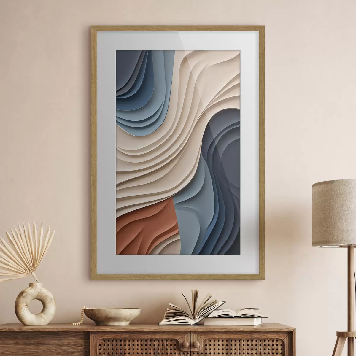 Poster Marées de couleurs f50949