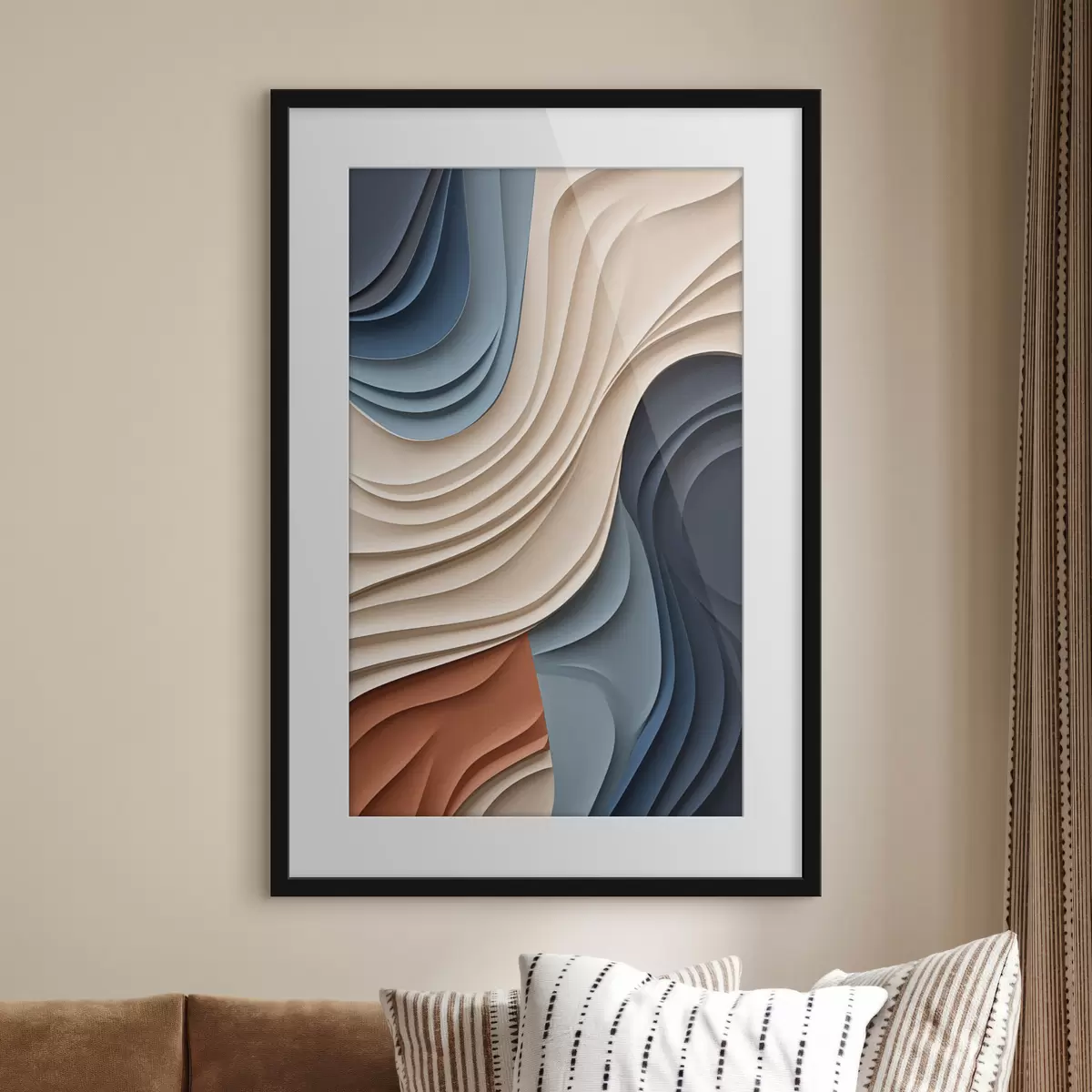 Poster Marées de couleurs f50949