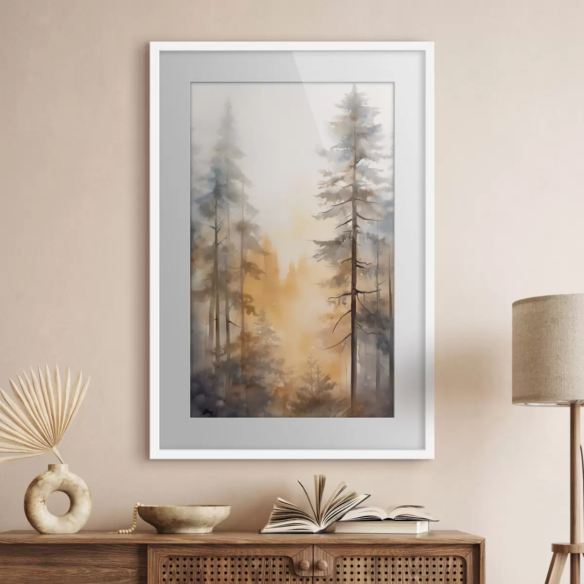 Poster Forêt et intimité f50959
