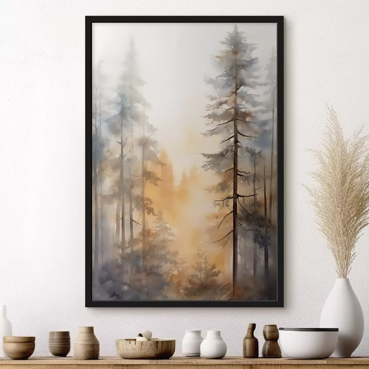 Poster Forêt et intimité f50959
