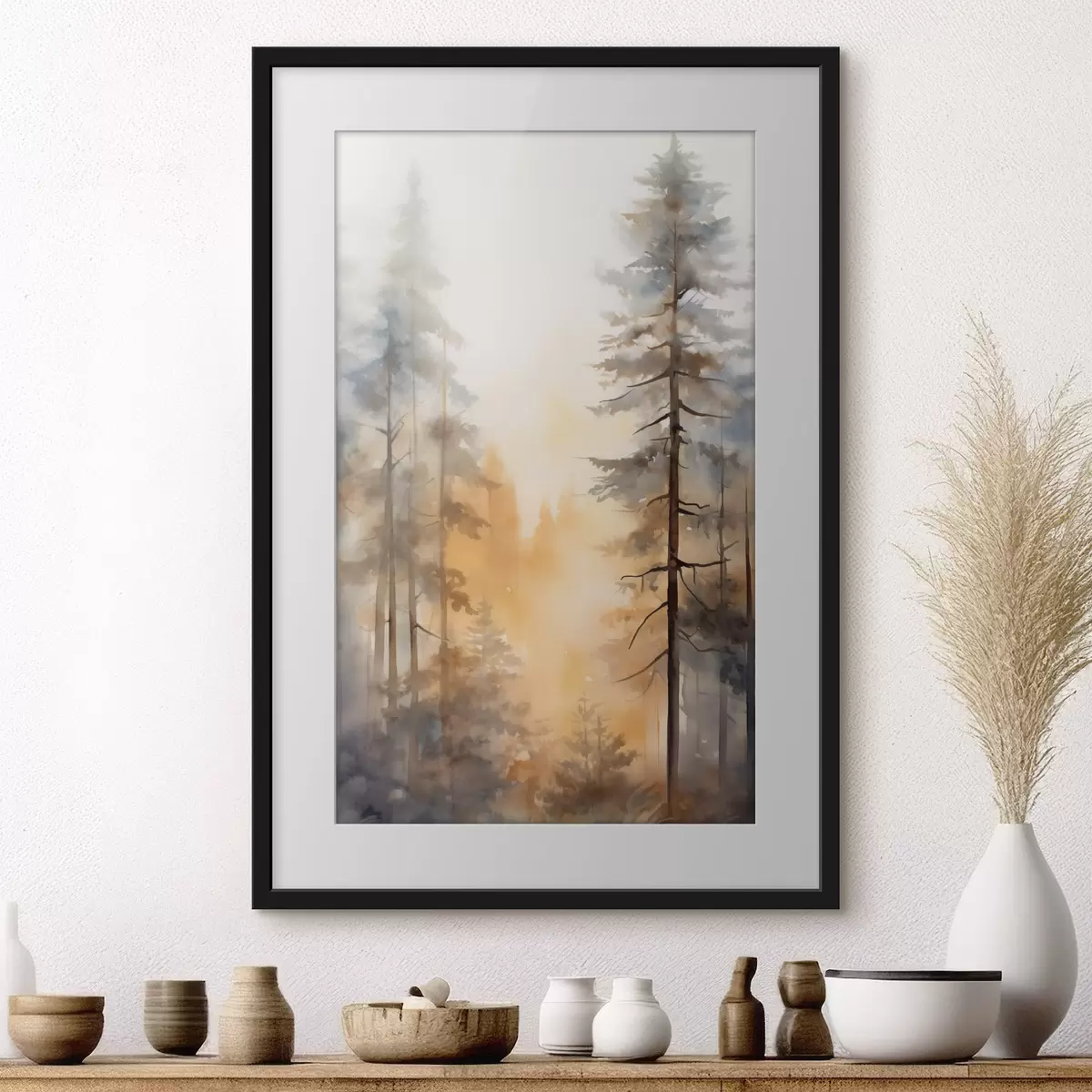 Poster Forêt et intimité f50959