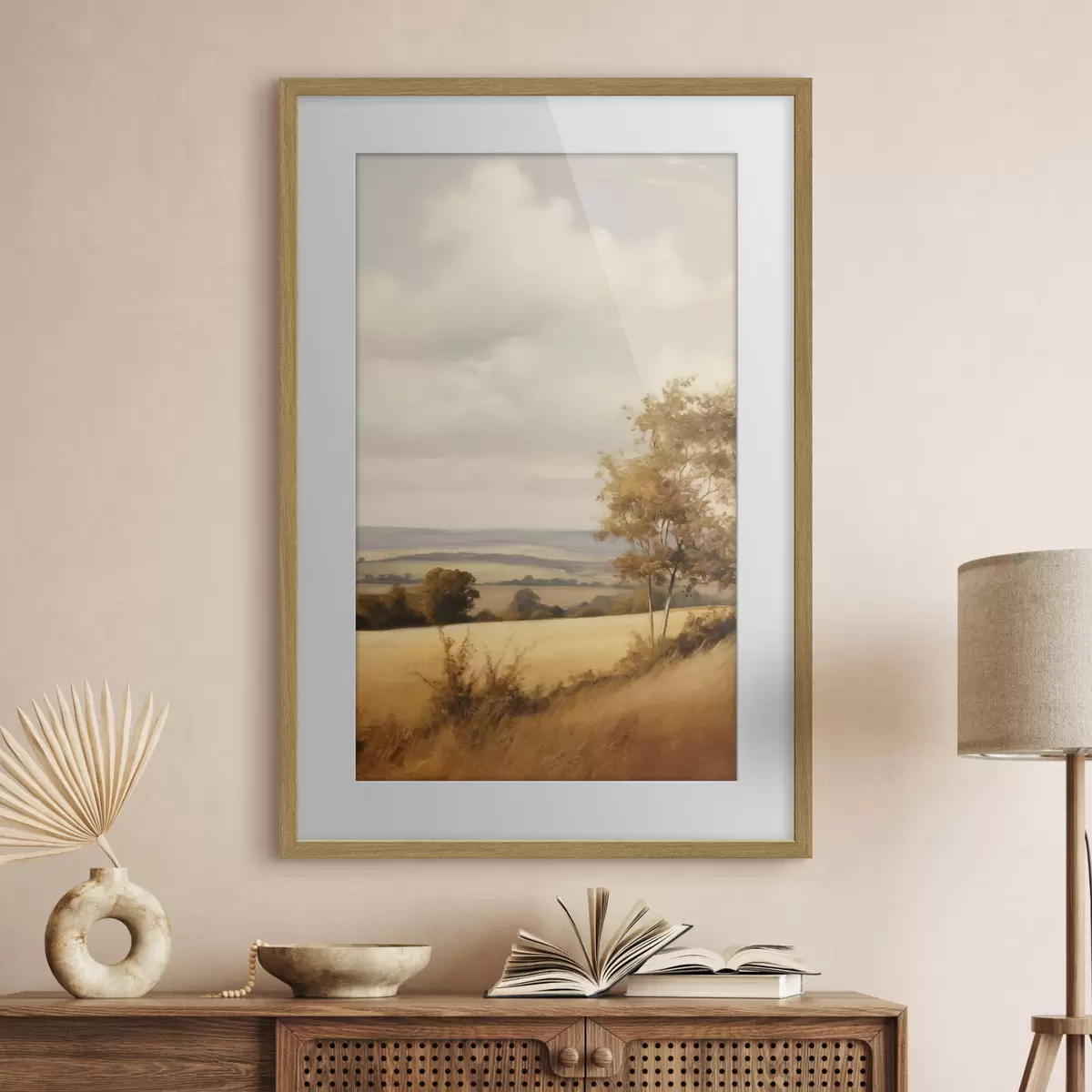 Poster Champs de souvenirs chauds f50965